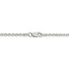 Lex & Lu Sterling Silver 2mm 8 Side D/C Cable Chain Necklace LAL43497- 3 - Lex & Lu