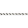 Lex & Lu Sterling Silver 4mm Close Link Flat Curb Chain Necklace or Bracelet- 2 - Lex & Lu