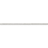 Lex & Lu Sterling Silver Pollished 1.4mm Rolo Chain Necklace- 2 - Lex & Lu