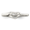 Lex & Lu Sterling Silver Heart Ring LAL43638- 5 - Lex & Lu