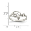 Lex & Lu Sterling Silver Snake Ring LAL43727- 3 - Lex & Lu