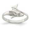 Lex & Lu Sterling Silver Dolphin Ring LAL43729 - Lex & Lu