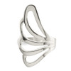 Lex & Lu Sterling Silver Fancy Ring LAL43743- 5 - Lex & Lu