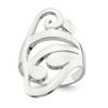 Lex & Lu Sterling Silver Scroll Ring - Lex & Lu