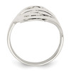 Lex & Lu Sterling Silver Scroll Ring- 2 - Lex & Lu