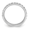 Lex & Lu Sterling Silver Crystal Eternity Band Ring- 2 - Lex & Lu