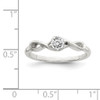 Lex & Lu Sterling Silver CZ Ring LAL43864- 3 - Lex & Lu Lex & Lu Sterling Silver CZ Ring LAL43864- 3 - Lex & Lu
