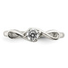 Lex & Lu Sterling Silver CZ Ring LAL43864- 5 - Lex & Lu Lex & Lu Sterling Silver CZ Ring LAL43864- 5 - Lex & Lu