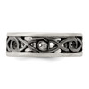 Lex & Lu Sterling Silver X & O Design Ring- 4 - Lex & Lu