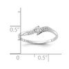 Lex & Lu Sterling Silver and CZ Ring LAL44603- 4 - Lex & Lu