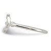 Lex & Lu Sterling Silver Polished Anchor Ring LAL44653- 3 - Lex & Lu