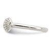 Lex & Lu Sterling Silver Shell Ring- 3 - Lex & Lu