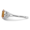 Lex & Lu Sterling Silver Citrine Ring LAL44815- 4 - Lex & Lu