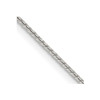 Lex & Lu Sterling Silver 1mm Round Franco Chain Necklace - Lex & Lu