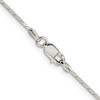 Lex & Lu Sterling Silver 1.2mm D/C Snake Chain Necklace or Bracelet- 3 - Lex & Lu