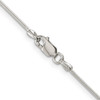 Lex & Lu Sterling Silver 1mm Round Snake Chain Necklace or Bracelet LAL44897- 3 - Lex & Lu