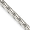 Lex & Lu Sterling Silver 5mm Round Snake Chain Necklace - Lex & Lu