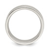 Lex & Lu Sterling Silver 6mm Brushed Fancy Band LAL44963- 2 - Lex & Lu