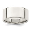 Lex & Lu Sterling Silver 9mm Flat Band - Lex & Lu