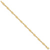 Lex & Lu 10k Yellow Gold Polished Bracelet LAL45747 - 2 - Lex & Lu