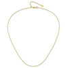 Lex & Lu 14k Yellow Gold Adjustable D/C Cable Chain LAL45823 - 4 - Lex & Lu