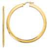 Lex & Lu 14k Yellow Gold Polished Hoop Earrings LAL46256 - Lex & Lu