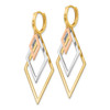 Lex & Lu 14k Tri-color Gold Earrings - 2 - Lex & Lu