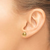 Lex & Lu 14k Yellow Gold Polished Post Earrings LAL46754 - 3 - Lex & Lu