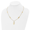 Lex & Lu 14k Yellow Gold Polished Necklace - 4 - Lex & Lu