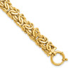 Lex & Lu 14k Yellow Gold Polished Fancy Link Bracelet LAL47016 - Lex & Lu