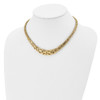 Lex & Lu 14k Yellow Gold Polished Fancy Link Necklace LAL47020 - 3 - Lex & Lu