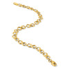 Lex & Lu 14k Yellow Gold Polished Infinity Bracelet - 8 - Lex & Lu