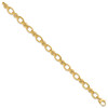 Lex & Lu 14k Yellow Gold Polished Bracelet LAL47235 - 2 - Lex & Lu