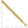 Lex & Lu 14k Yellow Gold Polished S Link Bracelet - 4 - Lex & Lu