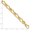 Lex & Lu 14k Yellow Gold Polished Fancy Link 7.5'' Bracelet LAL47502 - 4 - Lex & Lu