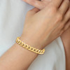 Lex & Lu 14k Yellow Gold Polished Fancy Link 8'' Bracelet LALLF891-8 - 5 - Lex & Lu