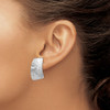 Lex & Lu Sterling Silver Radiant Essence D/C Post Earrings - 3 - Lex & Lu