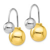 Lex & Lu Sterling Silver & Gold-tone Dangle Earrings - 2 - Lex & Lu
