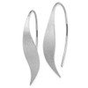Lex & Lu Sterling Silver w/Rhodium & Brushed Earrings LAL47805 - 2 - Lex & Lu