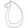 Lex & Lu Sterling Silver Double 1.4 mm Strand Necklace - 3 - Lex & Lu