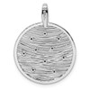 Lex & Lu Sterling Silver Polished Preciosa Crystal Pendant LAL48288 - 4 - Lex & Lu