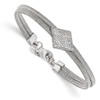 Lex & Lu Sterling Silver CZ Bracelet LAL48357 - Lex & Lu