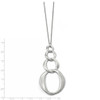 Lex & Lu Sterling Silver w/Rhodium Necklace LALQLF817-16 - 2 - Lex & Lu