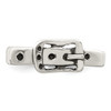 Lex & Lu Sterling Silver Antiqued Buckle Toe Ring - 5 - Lex & Lu