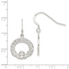 Lex & Lu Sterling Silver Celtic Knot Claddagh Earrings - 4 - Lex & Lu