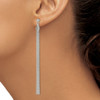 Lex & Lu Sterling Silver Post Fancy Dangle Earrings - 3 - Lex & Lu