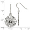 Lex & Lu Sterling Silver Antiqued Filigree Dangle Earrings - 4 - Lex & Lu