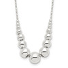 Lex & Lu Sterling Silver Necklace 18'' LAL6978 - Lex & Lu