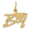 Lex & Lu 10k Yellow Gold Boy Charm - Lex & Lu