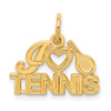 Lex & Lu 10k Yellow Gold Tennis Charm - Lex & Lu